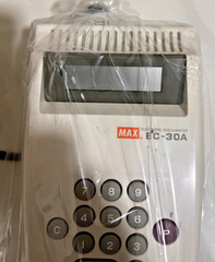 MAX Electronic Checkwriter, 10-Digit, 4.38 x 9.13 x 3.75 EC-30A