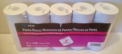 NCR 997032 Pack of 10 rolls 3″ 1-ply Cash Register Receipt Paper Citizen Sharp