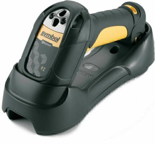 Symbol LS3578-FZ 1D Bluetooth Wireless Barcode Scanner with USB Cable & Cradle