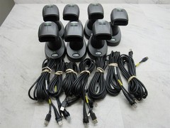 7 LOT Honeywell NCR 1952-BF Wireless Barcode Scanner w/CCB01-010BT Cradle & USB
