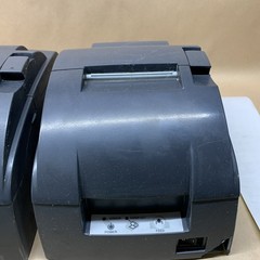 Lot Of 2 Epson TM-U220B M188B Point Of Sale Receipt Printer *FOR PARTS ONLY*