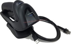 Datalogic GM4500-BK-433K1 433MHz Wireless Barcode Scanner w/ USB Cable & Cradle
