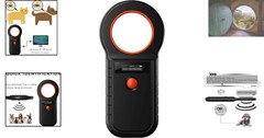 Lightweight Microchip Reader – Fast Upload to PC, Ideal for Pets of All Sizes