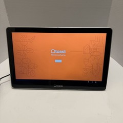 Toast Flex POS 14” Kitchen Display Touch Screen Monitor Wall Mount TK200 Damaged