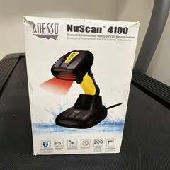 Adesso NuScan 4100B Wireless Barcode Scanner – Great Condition in box w manual