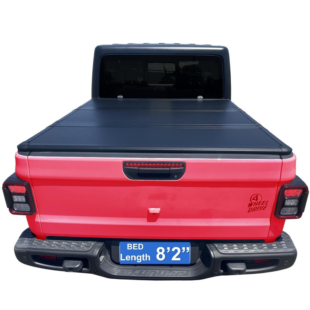 FRP Hard Tri-Fold Tonneau Cover 8’2″ For 2002-2026 Ram 1500 LB No Rambox