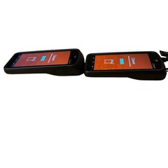 Lot of 2 Toast Go 2 Handheld POS Tablet TG200 w/ 1 Original Charging Cable Clean