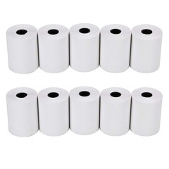 3 1/8 Thermal 10 Rolls for POS Cash Register Receipt Roll 1-Ply Bond((3-1/8 i…