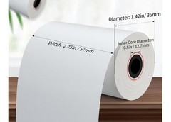 PAPRMA 2 1/4 inch x 50ft Thermal Receipt Paper Rolls – 95 Count