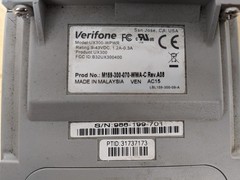 Lot of 5 Verifone UX300-WPWR Credit Card Terminal Reader M159-300-070-WWA-C
