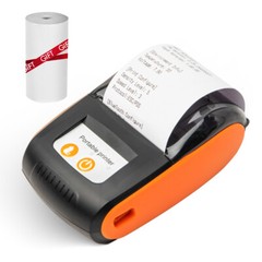 58mm Portable BT Thermal Receipt Printer Wireless Handheld POS US B8T8