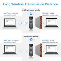Eyoyo 5pcs/set Wireless Bluetooth Barcode Scanner 1D 2D QR Code Reader For IOS
