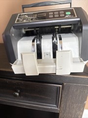 Royal Sovereign RBC-ES200 Bill Counter Cash Counter UV MG Detection Tested Works