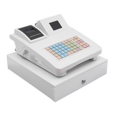 Commercial Cash Register Double-Sided Cash Register 48 Keys with Thermal Printer
