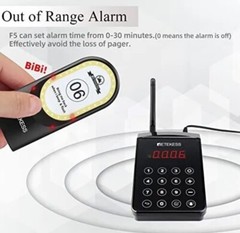 Retekess TD184 Restaurant Pager System Pagers for Restaurants1000M Long Dista…