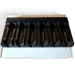 Genuine OEM Point Mobile PM550 Six-Slot Battery Charging Cradle New in Box
