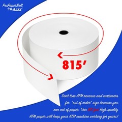 Nautilus Hyosung Halo – 3 1/8″ x 915′ Heavy Thermal Paper (8 Rolls)