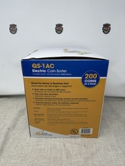 Royal Sovereign QS-1AC Coin Sorter Counter Machine tested and works perfectly