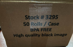 50 Rolls 2 1/4 x 50′ Thermal Paper Credit Card & Cash Register POS Receipt Paper
