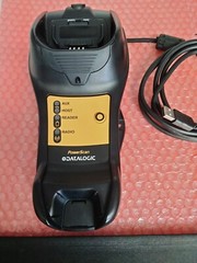 DATALOGIC PBT9100 SCANNER WITH BC9030-BT CHARGING BASE WITH USB CABLE-NEW