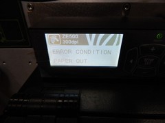 CTM ZEBRA 3600ST-ZE500-4-3 AUTOMATIC PRINTER M6490