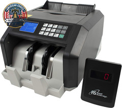 High Speed Money Counting Machine, with UV, MG, IR Counterfeit Bill Detector & V