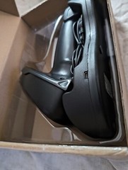 JRHC Inventory Scanner Wireless, 2D Barcode Scanner with Charging Base S-7103T