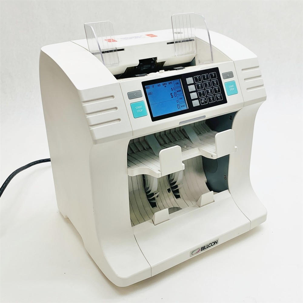 Billcon DL-2000 Mixed Currency Discriminator UV/MG/IR 1000-note/min Bill Counter