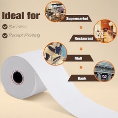 50 Rolls 2 1/4 x 165 Thermal Paper POS Receipt Paper