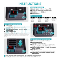 Retekess TD157 Restaurant Pager System Calling Queuing 16 Buzzers Hotel Clinic