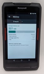 Honeywell ScanPal EDA70-0 Rugged Barcode Scanner 7″ Tablet Android 7.1 w/ Cradle