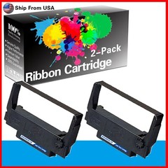 2PCS Purple Compatible ERC-30 34 38 ERC30 Ribbon for M17-JB