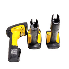 PSC POWERSCAN PSC 959 PSRF-1000 BARCODE SCANNER (lot of-3)