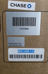Panini Chase Bank Branded Mi Deal USB Check Scanner Deposit