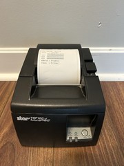 Star Micronics TSP100 futurePRNT V1.3 Point of Sale Thermal Printer W/Cutter