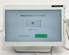 Clover Station C500 POS Point of Sale System w/ Printer P550 + H500 Hub + AC PS