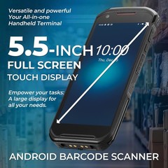 SVANTTO M09 / AS04 Android 13 Barcode Scanner 6+64GB Handheld PDA Honeywell WMS