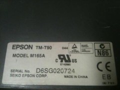 EPSON Black Thermal Receipt Printer M165a TM-T90 USB Interface
