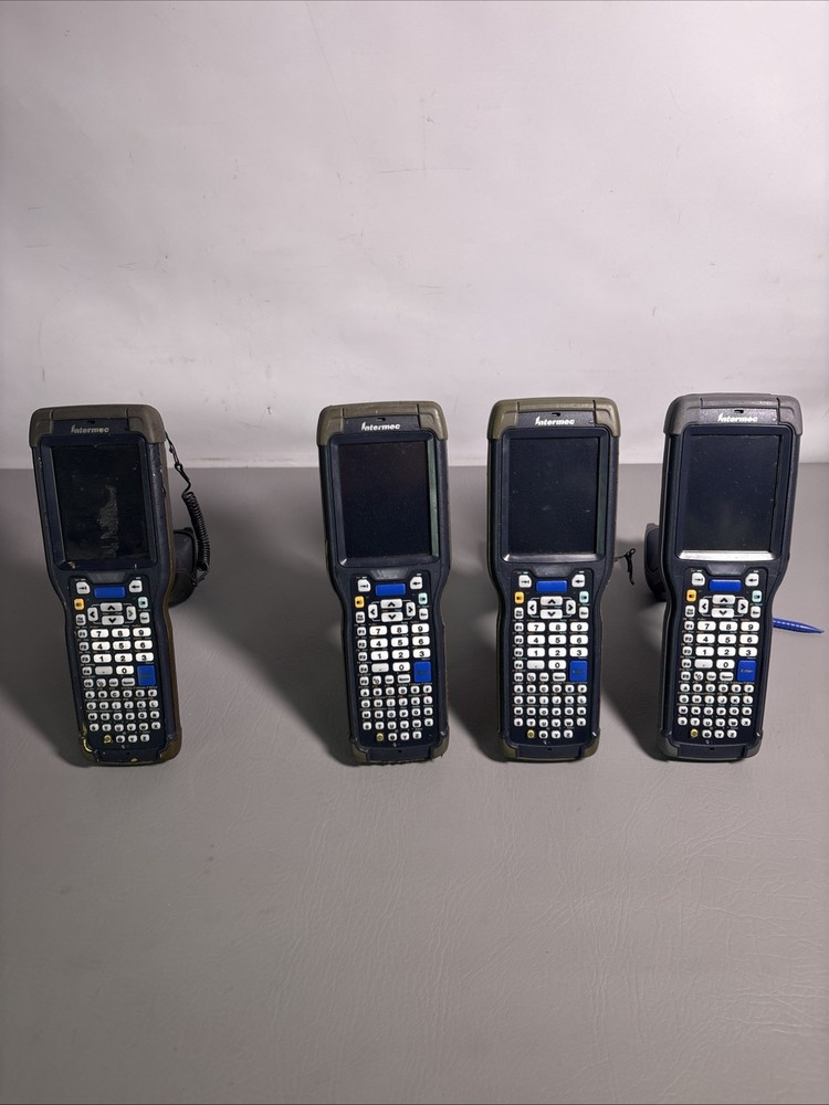 4x INTERMEC CK71AA2K (3 PC) CK71AA2D(1PC) Bar Code Scanner /NO BATTERIES/ AS-IS