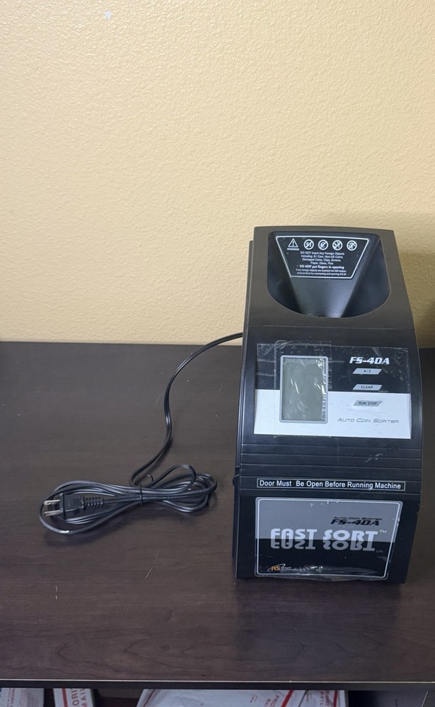 Royal Sovereign F5-4DA Fast Sort Auto Coin Sorter
