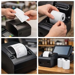 Kodak Receipt Rolls BPA-3 1/8 x 273 Thermal POS Rolls Case |10 Rolls