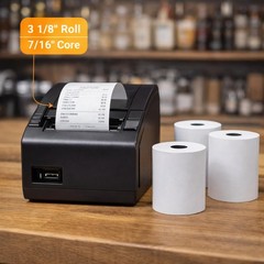 Kodak Receipt Rolls BPA-3 1/8 x 273 Thermal POS Rolls Case |10 Rolls