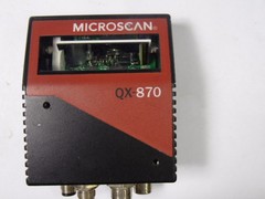 Microscan QX-870 Baracode Scanner 10-28VDC 9W Max USED