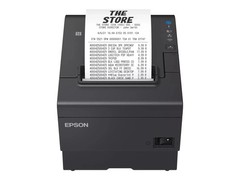 Brand New Epson TM-T88VII USB + Ethernet Thermal Receipt Printer – Black – Fast