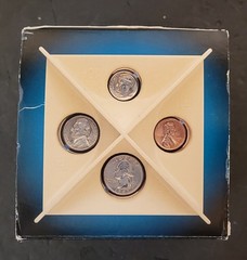 MMF™ Industries Coin Tender Sorter Counter Beige USA Made 4 Tubes
