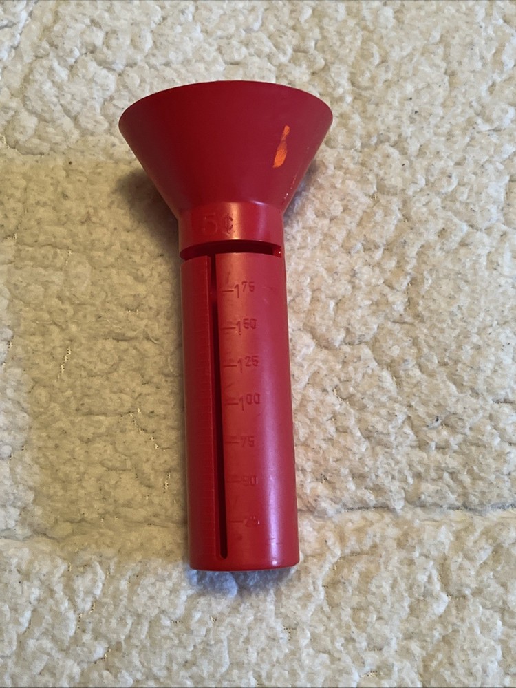 Vintage 5 Cent Coin Counter and Coin Roll Assist