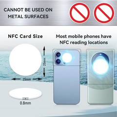 NTAG215 NFC Tags Blank Programmable NFC Chips Cards for Sale Wholesale