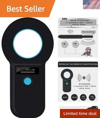 Efficient Pet Microchip Reader – Upload 1000 Records to PC, Lightweight Design