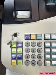 Royal Alpha 583CX Cash Register Management System With Keys Tested Works