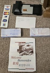 Bartizan CM 2020 Manual Credit Card Imprinter Addressograph ***W/Extras ***